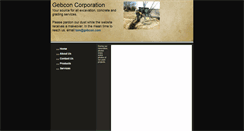 Desktop Screenshot of gebcon.com